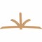 Ekena Millwork Davenport Timber Gable Bracket, Western Red Cedar, 96"W x 56"H x 1 1/2"D x 5 1/2"F, 14/12 Pitch GBW096X56X0206DAV00SWR - alternate 3